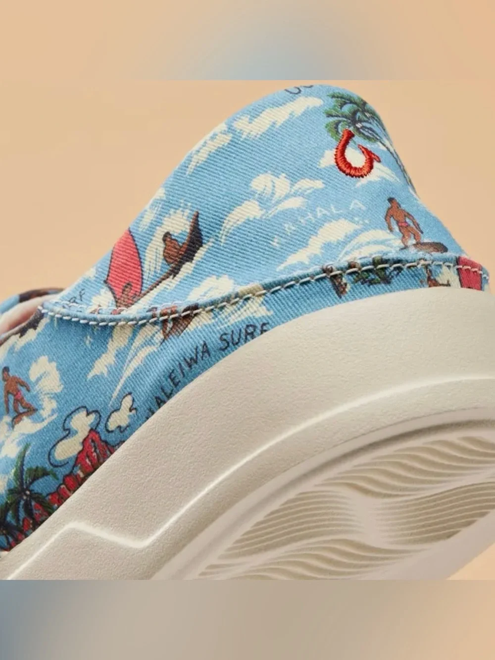 Kahala x OluKai Tradewinds Sneakers, Ocean Spray/Pa'i, NWT, Men’s Size 11.5/44.5